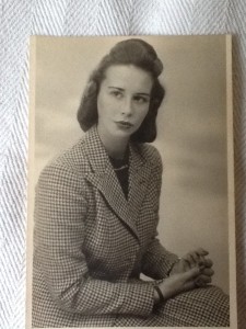 My mother, Peggy Slaughter, in 1941.