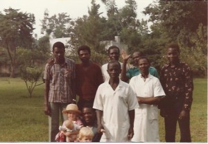 Saying goodbye to our Bunia family.