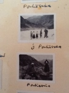 Photos of a family holiday in Pontresina early 1900s,   from Arthur's album